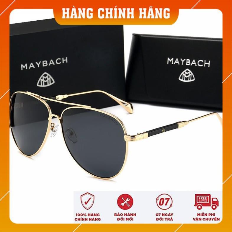 Kính Mát Nam Maybach MB-0122, Tròng Polarized Chống Chói, Chống Tia Uv400, Chống Va Đập, Chống Trầy Xước
