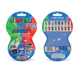 🍥 kẹo & đồ chơi lật đật pj mask flipperz