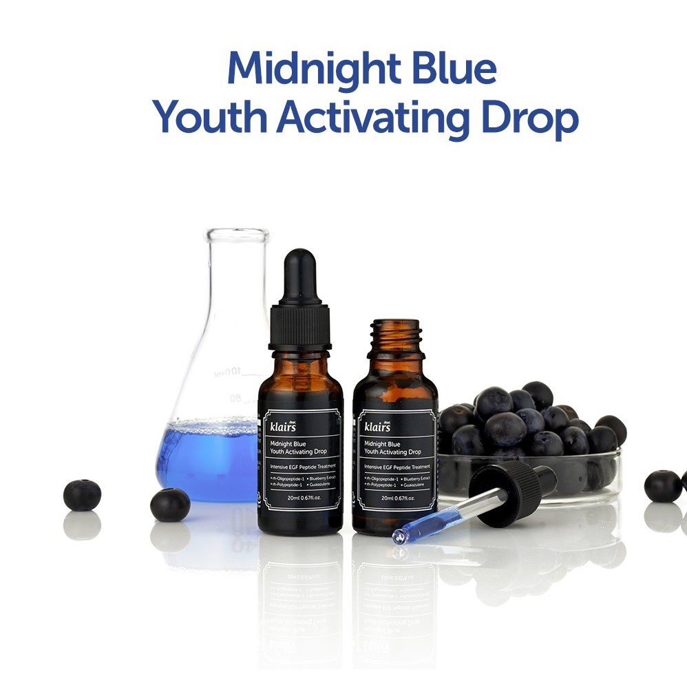 Tinh chất Midnight Blue Youth Activating Drop Klairs