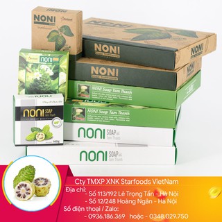 set 06 xà bông nhàu noni - quà tặng xuất khẩu hàn quốc