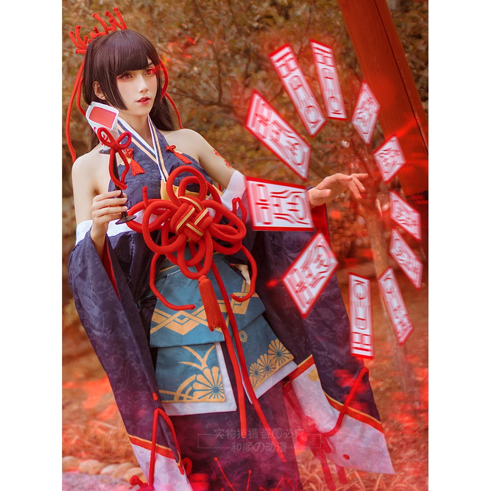 Set cosplay cao cấp [Âm Dương Sư - Bỉ Ngan Hoa Higanbana] nhập khẩu 2020