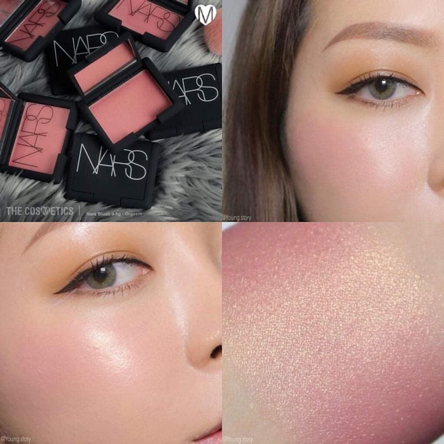 [Full-mini-travel] MÁ HỒNG DELUXE SIZE ĐÌNH ĐÁM NARS BLUSH MÀU ORGASM