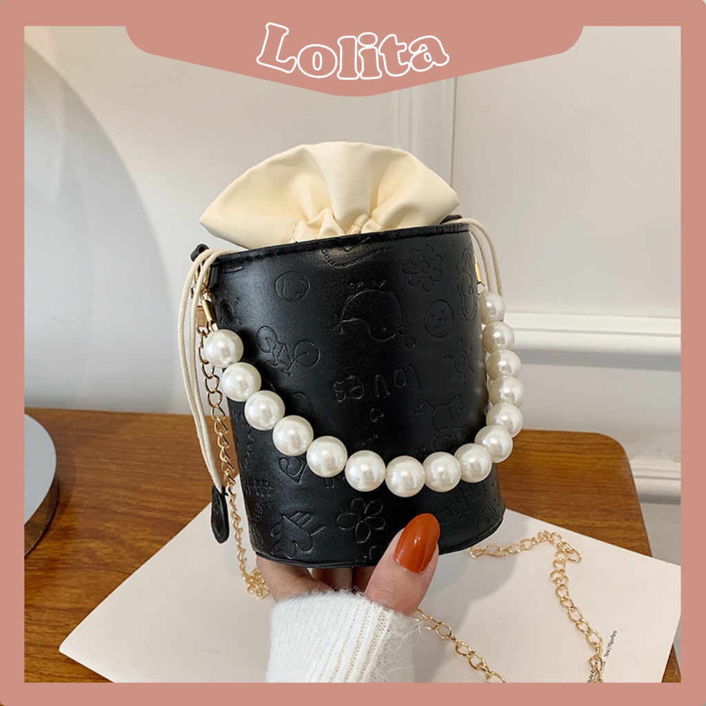 Túi Xách Nữ Dáng Trụ Tròn LOLITA