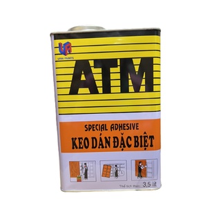 Keo dán đặc biệt chịu nhiệt ATM 3,5L độ kết dính siêu tốt
