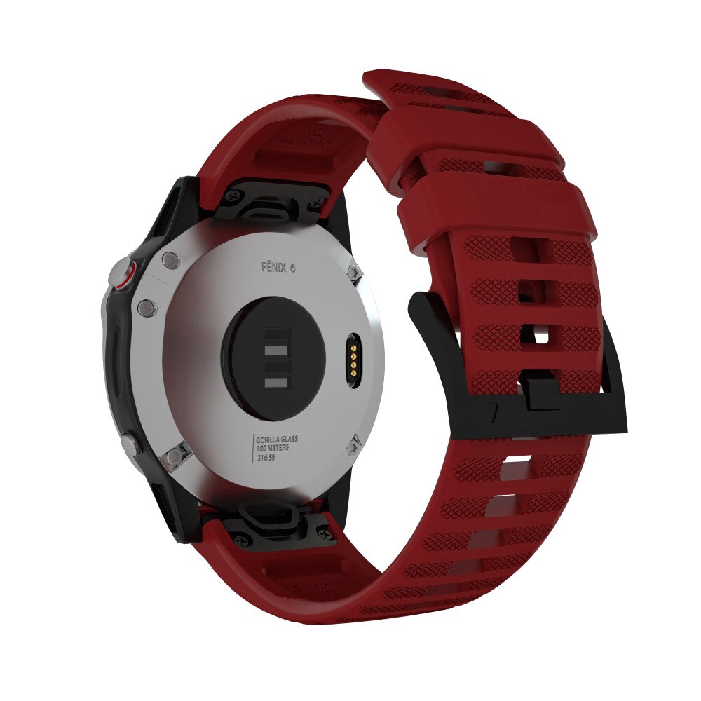 Dây đeo đồng hồ từ silicon dành cho Garmin Fenix 6X / 5X Garmin Fenix 6 / 5 935
