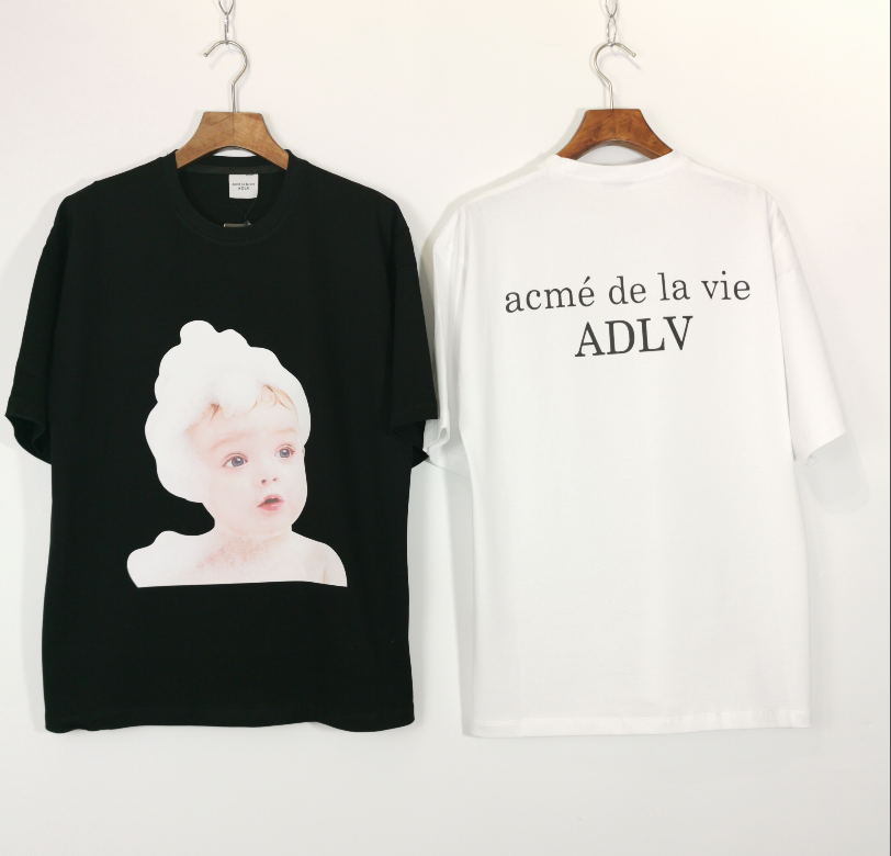 Áo Thun ADLV TEE baby Face Áo Phông In Hình Em Bé xà phòng Hàng Replica