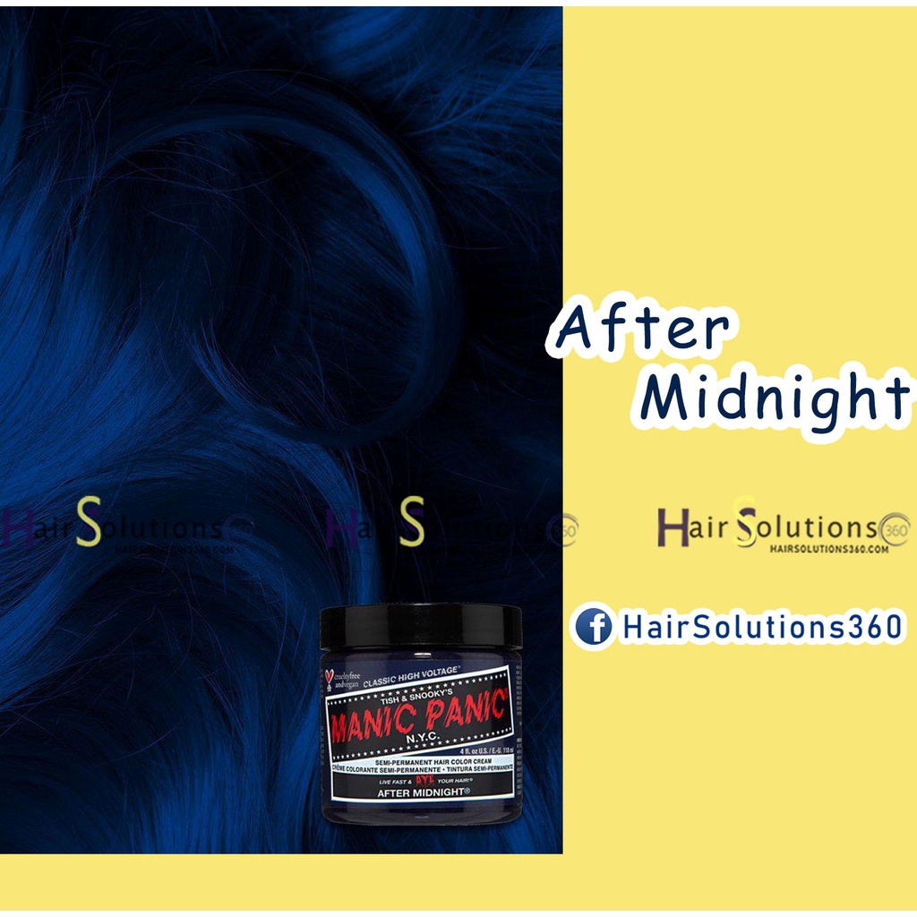 Thuốc nhuộm tóc Manic Panic After Midnight - Hairsolutions360
