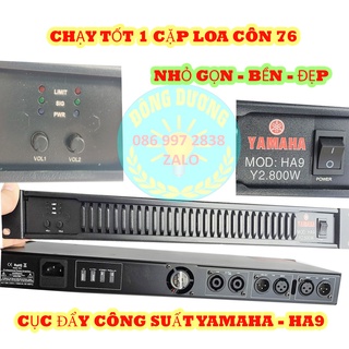 Mua  Mã ELHACE giảm 4% đơn 300K  CỤC ĐẨY CÔNG SUẤT CLASS D YAMAHA HA9 - 600W X 2 KÊNH - ĐẨY CLASS D