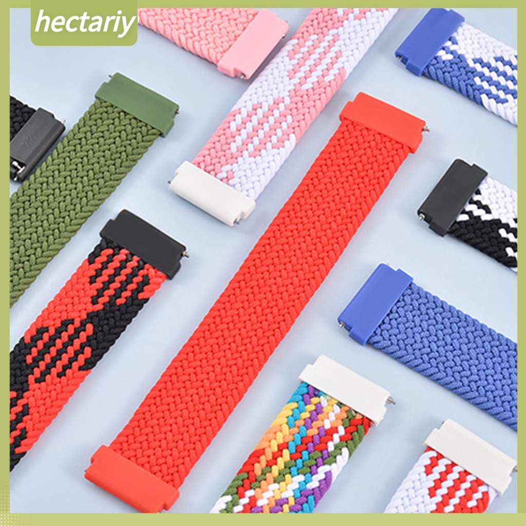 Dây Đeo Thay Thế Bằng Nylon Co Giãn Cho Đồng Hồ Garmin 10 20mm / 22mm