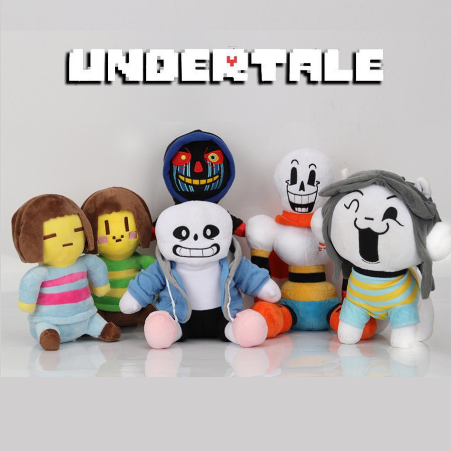 FOLLOW TẶNG 3KHÀNG CÓ SẴN Thú Nhồi Bông Hình Nhân Vật Hoạt Hình Sans Undertale Frisk Chara San CHỌN MẪUVOUCHER 100K