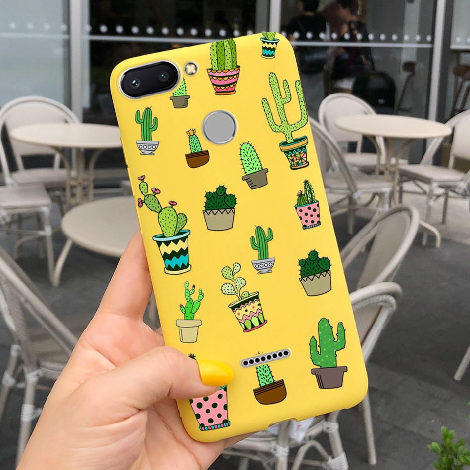 Ốp Điện Thoại TPU Silicone Mềm In Hình Phi Hành Gia Cho Xiaomi Redmi 6 / Redmi 6A / Redmi 6 Pro Redmi6