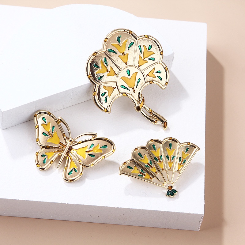 Ghim Cài Áo Hình Cánh Bướm Đính Đá Thời Trang Thanh Lịch Dành Cho Cả Nam Và Nữ
