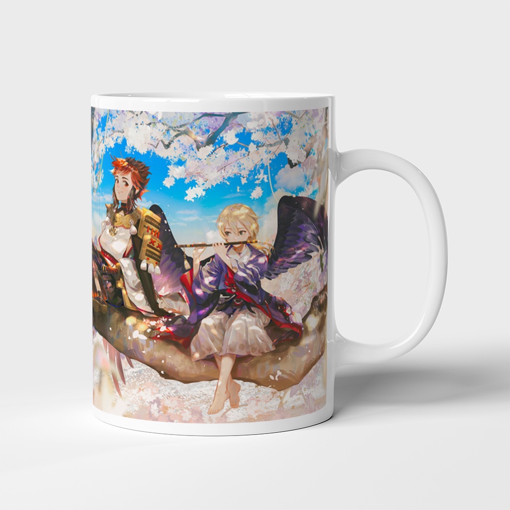 Cốc uống nước Anime, ly in hình ONMYOUJI - Mẫu 1. Nhận in theo yêu cầu