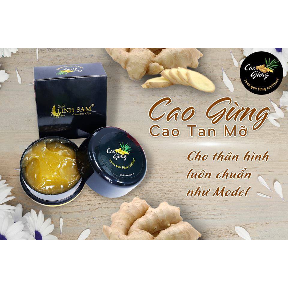 Cao Gừng Lá Rừng - Kem massage tan mỡ chính hãng