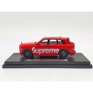 Xe Mô Hình Rolls Royce Mansory Cullinan 1:64 Time Micro ( Supreme Đỏ )