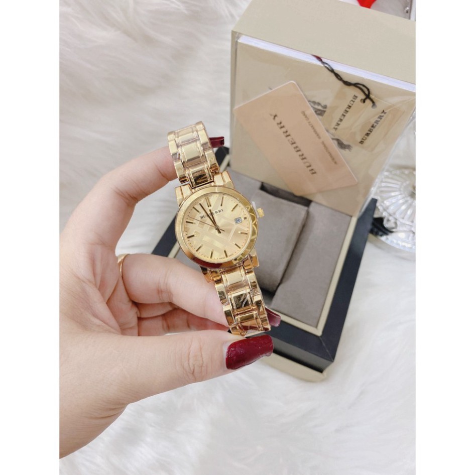Đồng hồ nữ beburry dây kim loại vàng, bạc ko rỉ bền đẹp hợp trend giới trẻ, chống nước, bảo hành 12 tháng | BigBuy360 - bigbuy360.vn