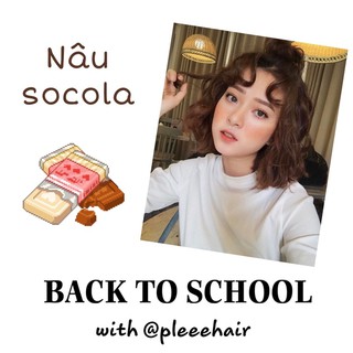 THUỐC NHUỘM TÓC MÀU NÂU SOCOLA +kèm oxy trợ dưỡng và găng tay