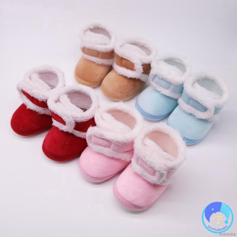 Giày bốt cổ cao đế mềm chống trượt thời trang cho bé từ 0-18 tháng tuổi