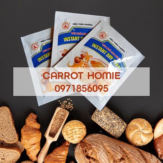 Men Nở Làm Bánh mì 10g làm 1kg nguyên liệu khô