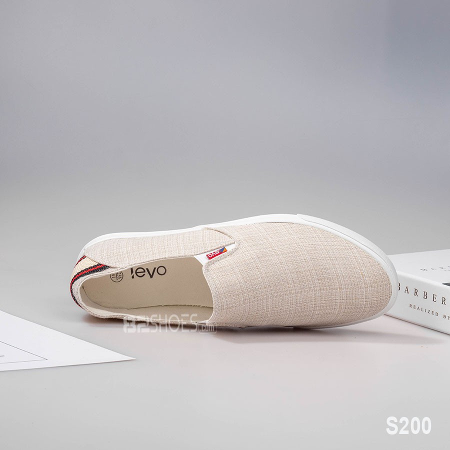 Giày lười nam - Slip on nam vải - Mã S200 | BigBuy360 - bigbuy360.vn