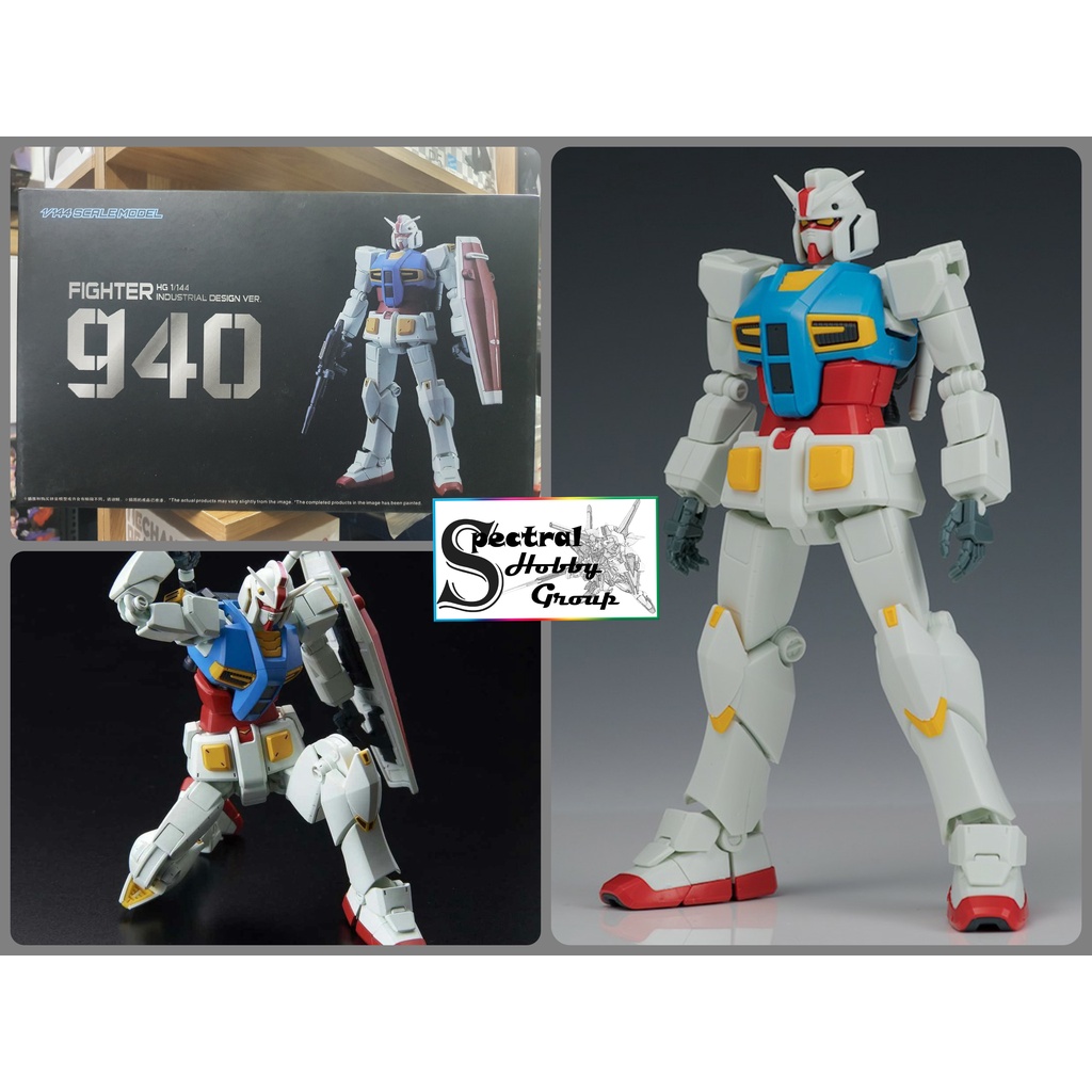 Mô hình lắp ráp HG 1/144 RX-78-2 RX78 Yuanzu Gundam G40 Industrial Design Ver - Fighter