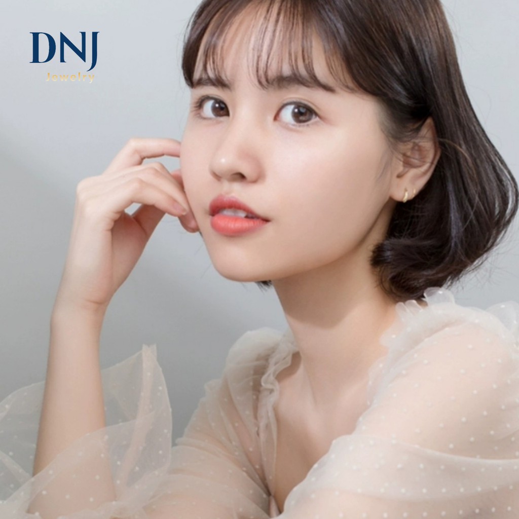 Bông tai xoắn 925 DNJ Jewelry BT05