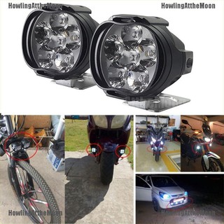 Đèn pha LED 6 bóng chiếu sáng cho đầu xe moto 12V siêu sáng