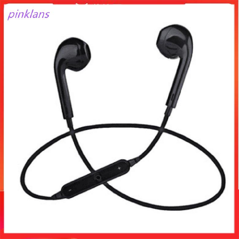 Tai Nghe Bluetooth Không Dây Pinklans S6 Cho Iphone Samsung