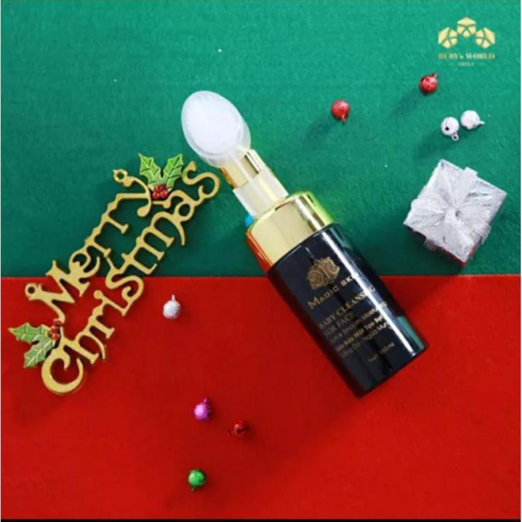 Sữa Rửa Mặt Đầu Cọ Magic Skin