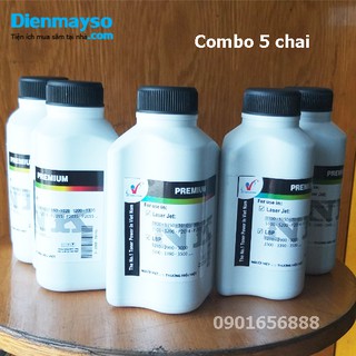 Mực Nạp máy in Canon 2900, 3000 Premium 140g combo 5 chai