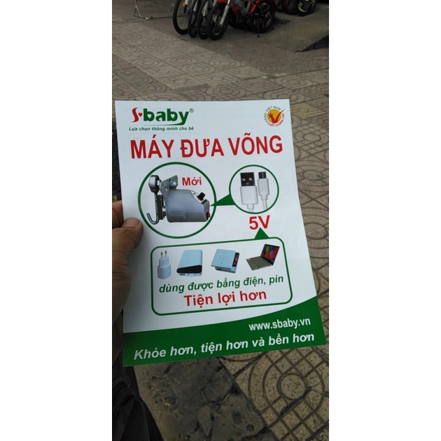 MÁY ĐƯA VÕNG SBABY MẪU MỚI (HÃNG 1 ĐỔI 1 TRONG NĂM )