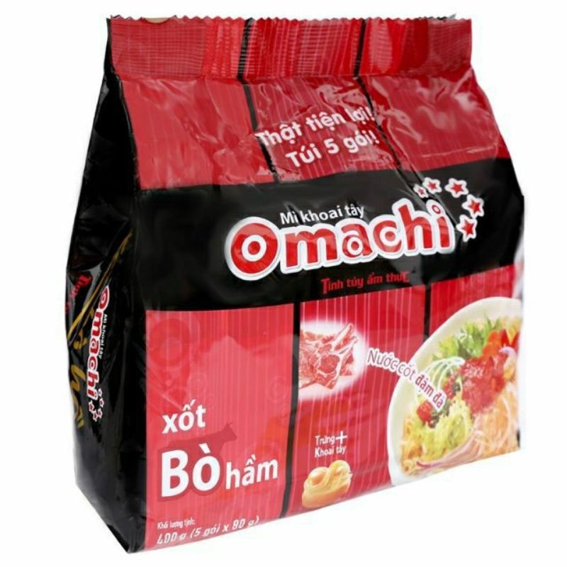 THÙNG 30 GÓI Mì OMACHI gói 75g