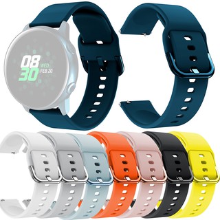 Dây đeo silicon mềm cho đồng hồ Samsung Galaxy Watch Active