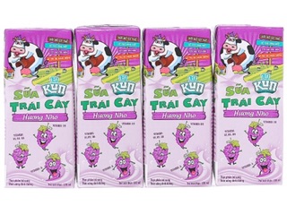 Sữa trái cây Kun 180ml