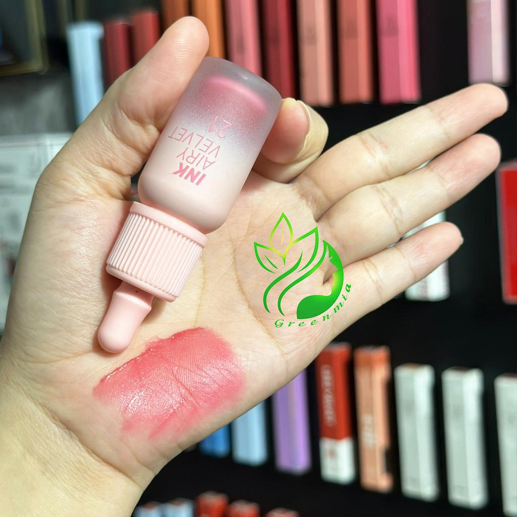Son Ink Airy 21 Fluffy Peach Hồng Tím Nhẹ Kem Lì Peripera Ink Airy Velvet Lip Tint Mới Nhất 4g