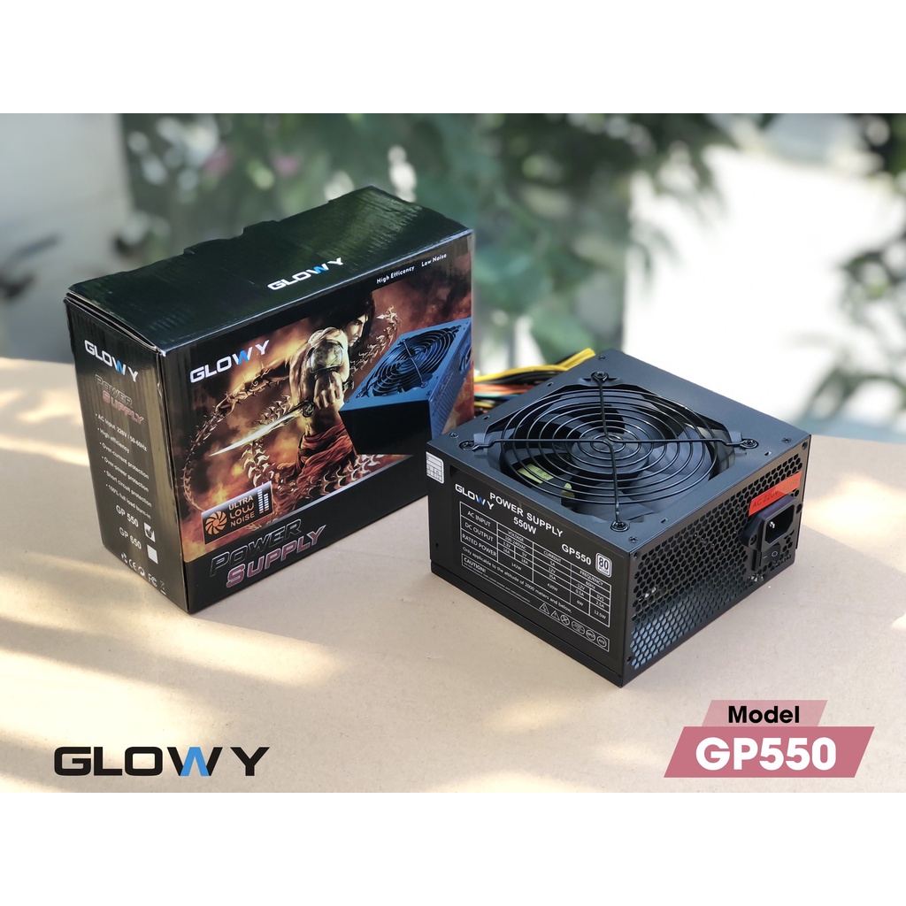 Nguồn máy tính PC Gloway GP550 - Hàng chính hãng bảo hành 36 tháng !!!