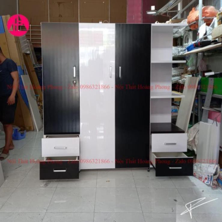 Tủ quần áo người lớn ngang 1m6 Bảo hành 2 năm tại nhà - Giá tại xưởng