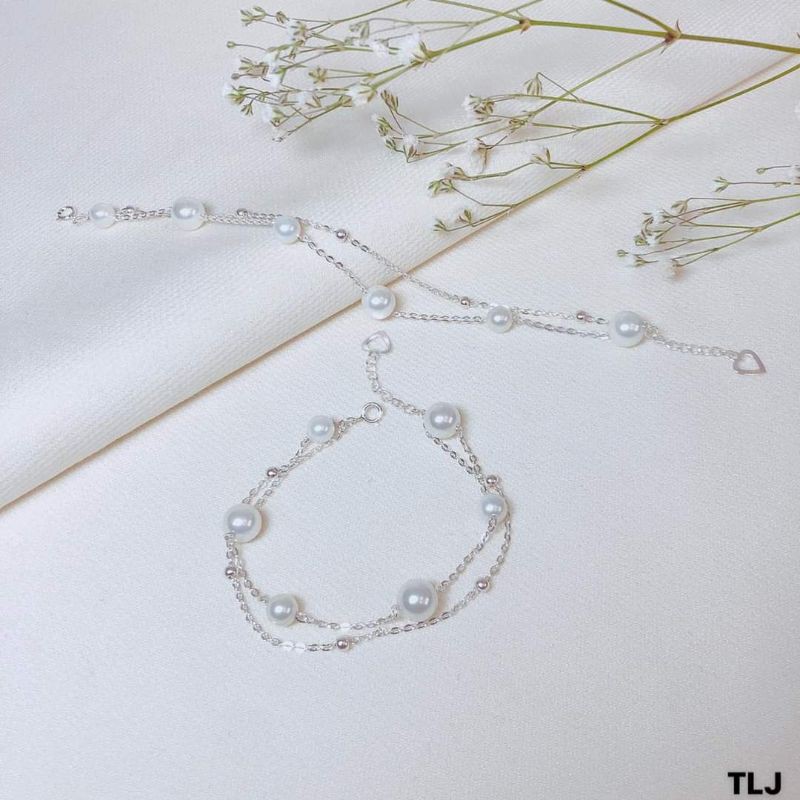 lắc tay trai thật bạc ta
