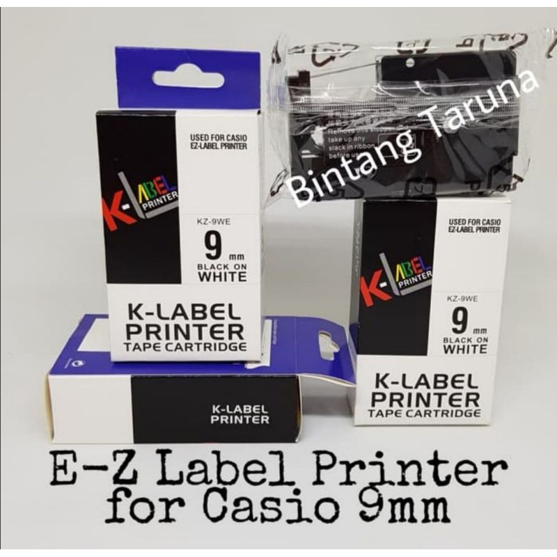 Cuộn Băng Nhãn 9mm Kz-9we K-label Cho Casio
