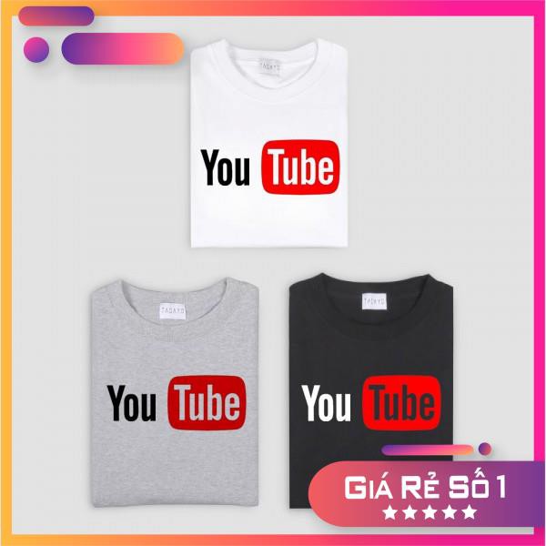 (SALE30%) Áo Thun YouTube Mẫu Mới