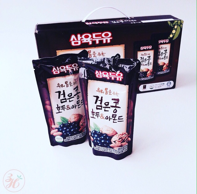 Set 12 túi nước óc chó Hạnh Nhân Hàn Quốc