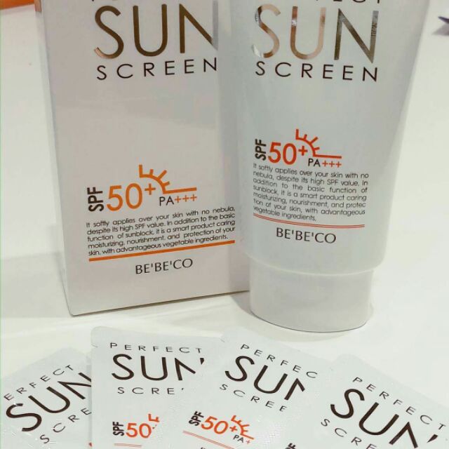 Kem chống nắng Bebeco Perfect Sun Screen SPF50/PA+++