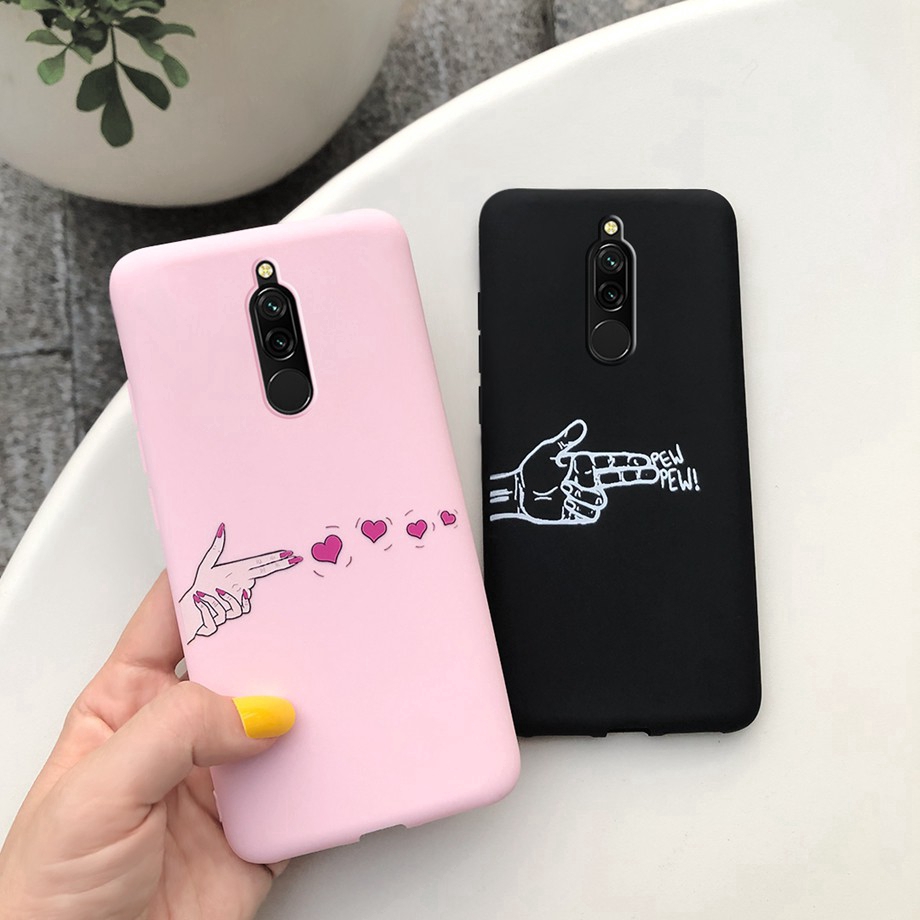 Ốp điện thoại bằng silicon TPU mềm hình hoạt hình cho Xiaomi Redmi 8 8A | BigBuy360 - bigbuy360.vn
