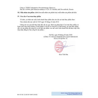 Novomin - hobomin siberian Phục hồi tế bào khỏe chống oxy hóa