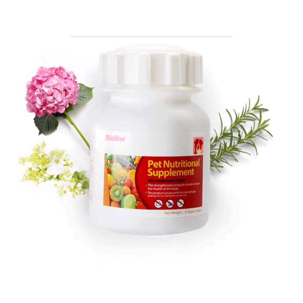 Viên Bổ Máu, Bổ Sung Khoáng Chất, Vitamin, Vi Lượng BIOLINE Dành Cho Chó
