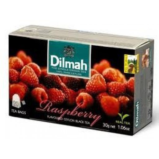 [Mã 66FMCGSALE hoàn 8% đơn 500K] Trà Dilmah Mâm Xôi - Raspberry 20 túi x 1.5 gram - TDM015