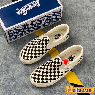[Rẻ Vô Địch]  [Sale sốc ] Giày VANS CARO lười full box bil