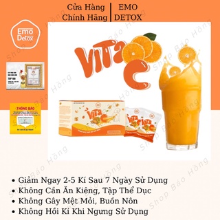 Combo 3 hộp emo detox vị cam
