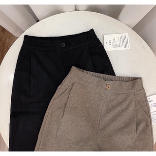 Quần baggy dạ 2 li cho nữ