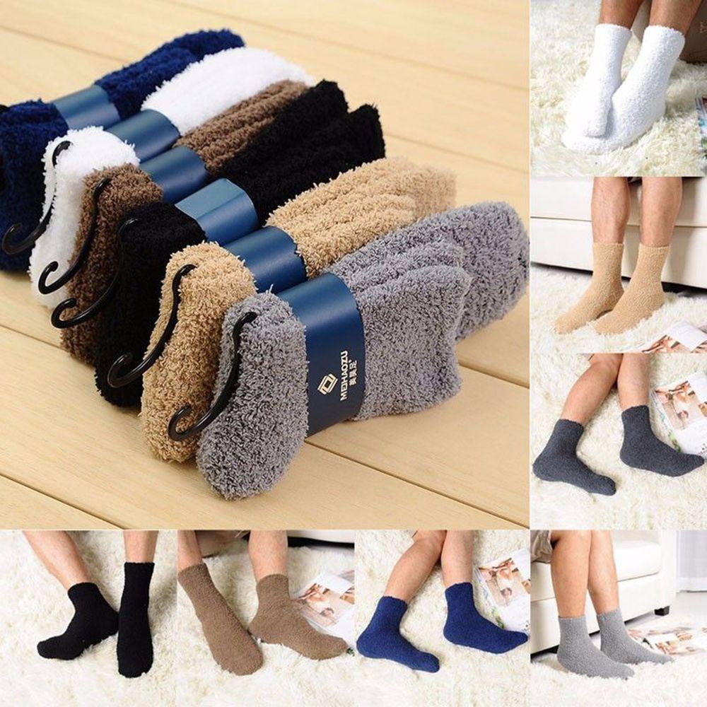 MIQUEL Vớ Lông Xù Ấm Áp Thoải Mái Thời Trang Cho Nam Nữ